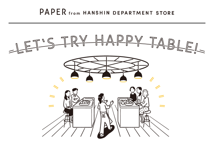 LET´S TRY HAPPY TABLE!