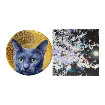 井上雅未花・松尾彩加 絵画展－箔のひらめき－ | 売場ニュース | 阪神