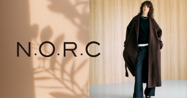 新品 N.O.R.C by the line ファンクションボアロングコート ロング 