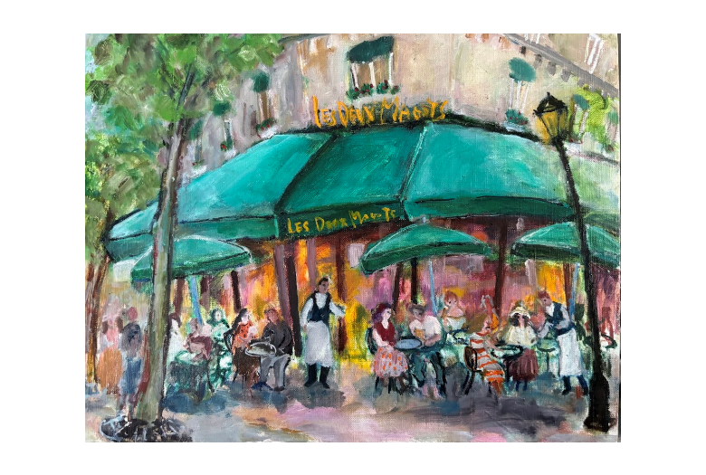 山岡康子 絵画展 ～パリと猫と空の色～ | 売場ニュース | 阪神梅田本店