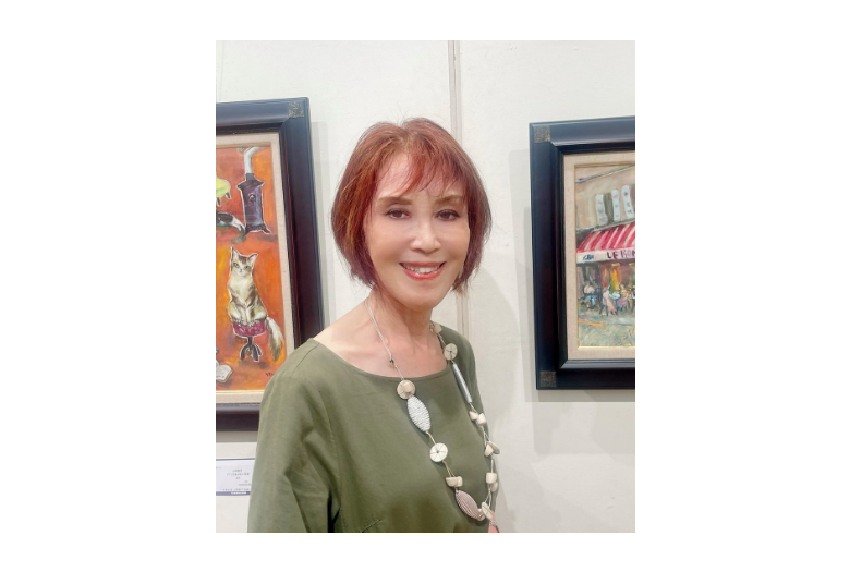 山岡康子 絵画展 ～パリと猫と空の色～ | 売場ニュース | 阪神梅田本店