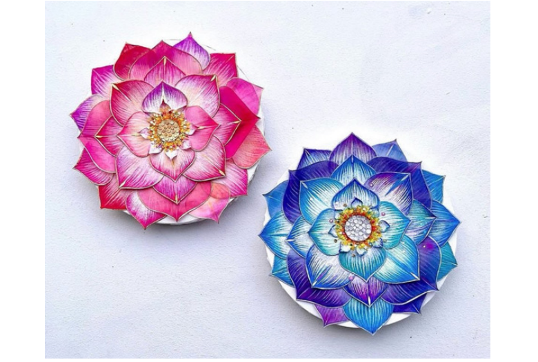 沙織 コラージュアート展 『いろどり薫る』 | 売場ニュース | 阪神梅田