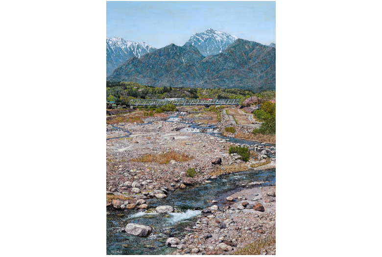 【真作】絵画　増田要人　油彩SM　港　力強いタッチ　温かみのある風景画　U96 真作】絵画 増田要人 油彩SM 港 力強いタッチ 温かみのある風景画 U96