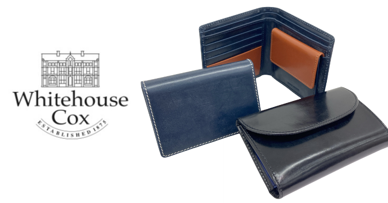 ★未使用級★ホワイトハウスコックス 三つ折り コンパクトウォレット バイカラー ホワイトハウスコックス」バイカラーモデル限定コレクション | 売場