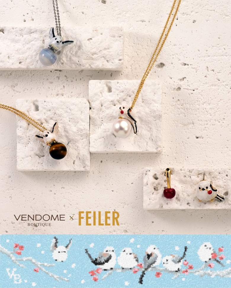 冬を彩る愛らしさ！ヴァンドームブティック×フェイラー「SNOW FAIRY
