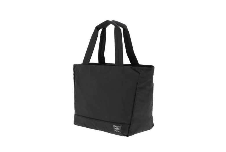 【美品】PORTER　ミニトートバッグ　黒 PORTER 【返品交換無料】ポーター マイル ミニトートバッグ 754-15115