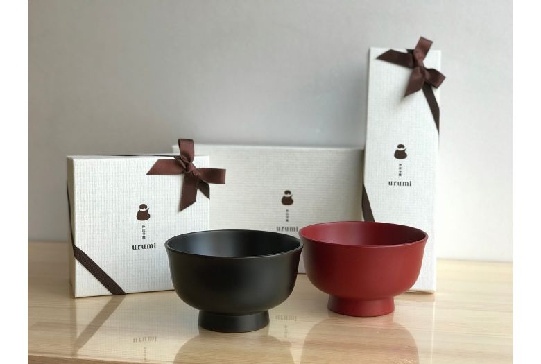 うるみ工芸 昭和レトロ 浄法寺塗 銀杏柄　お盆 ヴィンテージ 新品 岩手県「うるみ工芸」浄法寺塗 POP-UP SHOP | 売場ニュース | 阪神梅田